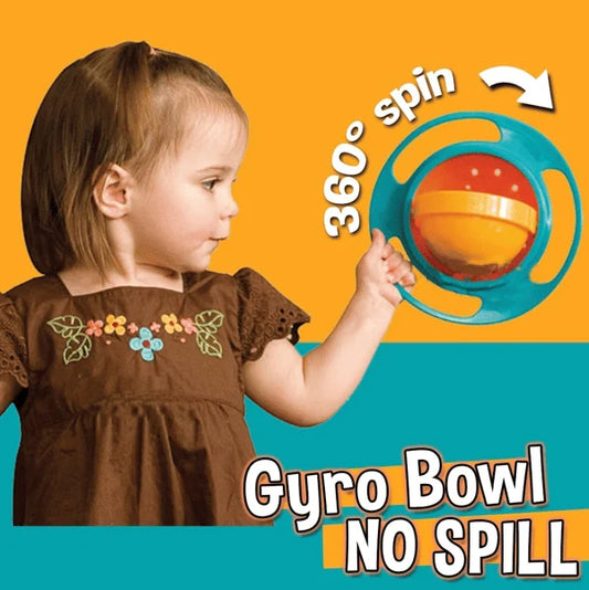 360° Rotate Spill-Proof Bowl