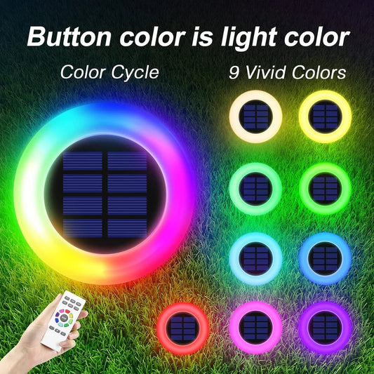 Colorful Solar Lights Outdoor